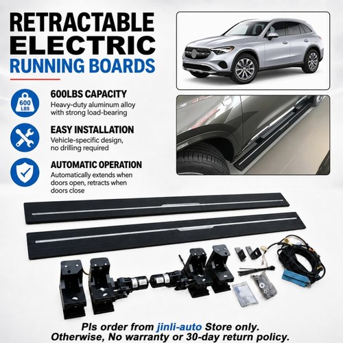 Electric running boards fits - running,
