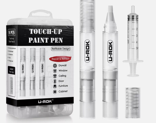 Refillable touch paint pen - touch-up,