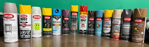Krylon rust oleum spray - /,