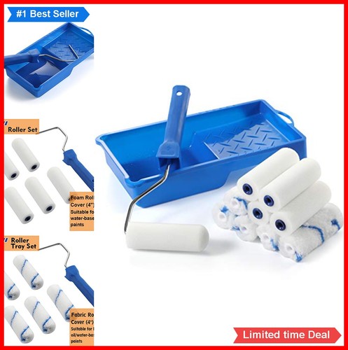 Mini paint roller kit - mini, inch