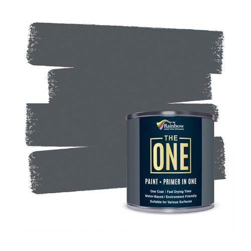 Paint dark grey 250ml - grey,
