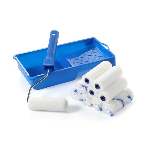 Paint roller small - paint, tray