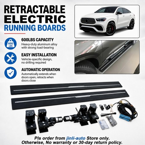 Electric running boards - running,